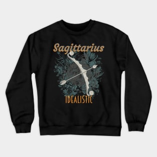 Sagittarius sign of the zodiac Crewneck Sweatshirt